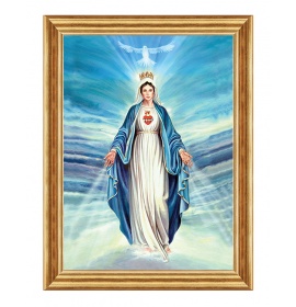 Matka Boża Niepokalana z Duchem Świętym - 03 - Obraz religijny