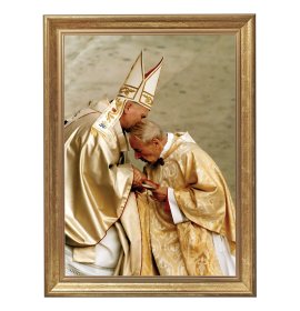 Święty Jan Paweł II i Kardynał Stefan Wyszyński - 03 - Obraz religijny