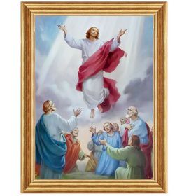 Wniebowstąpienie Pana Jezusa - Ogród Różańcowy II - Obraz sakralny