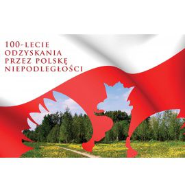 100-lecie Odzyskania Niepodległości - 10 - Baner patriotyczny - 300x200 cm