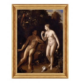 Adam i Ewa w raju - 03 - Obraz biblijny