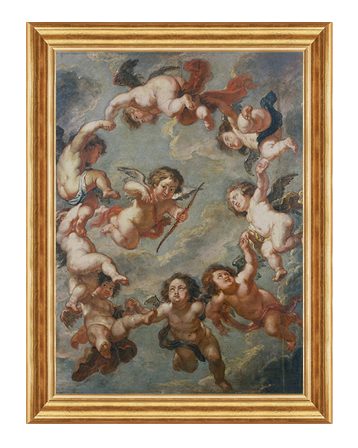Aniolki Rubensa - Obraz religijny