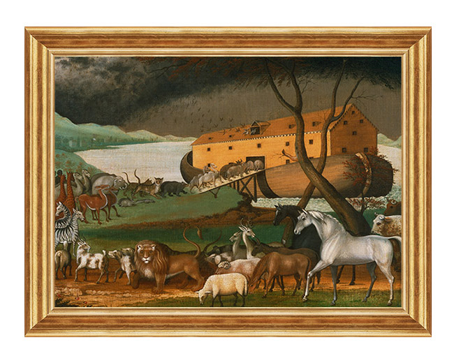 Arka Noego - Scena Biblijna - Obraz na plotnie
