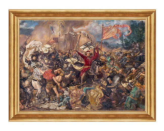 Bitwa pod Grunwaldem - Jan Matejko - Fragment - 01 - Obraz patriotyczny