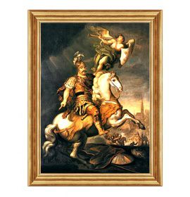 Jan III Sobieski - Portret konny - Obraz patriotyczny