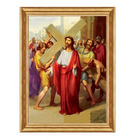 Jezus bierze krzyż na swoje ramiona - Stacja II - Florencja