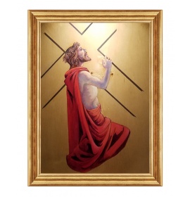 Jezus bierze krzyż na swoje ramiona - Stacja II - Salzburg
