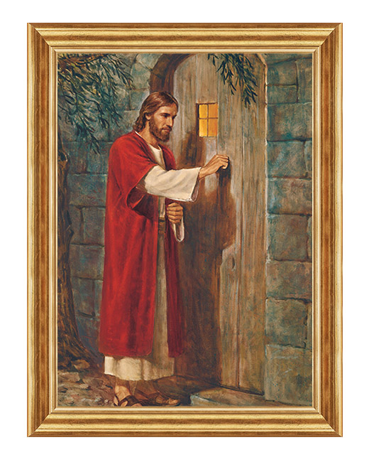 Jezus do drzwi pukajacy - Obraz religijny