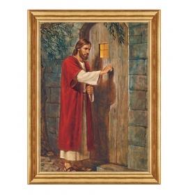 Jezus do drzwi pukający - 04 - Obraz religijny