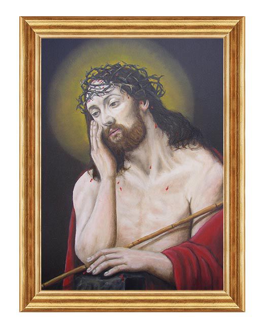 Jezus frasobliwy - Obraz religijny