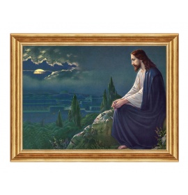 Jezus na Górze Oliwnej - 01 - Obraz religijny