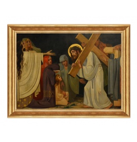 Jezus pociesza płaczące niewiasty - Stacja VIII - Monako