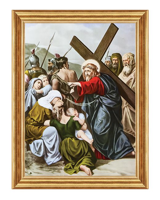 Jezus pociesza płaczące niewiasty - Stacja VIII - Neapol