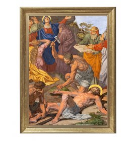 Jezus przybity do krzyża - Stacja XI - Wiedeń