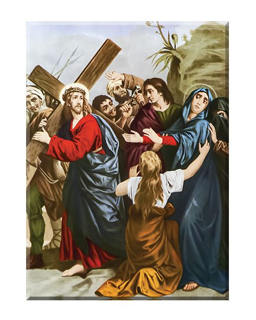 Jezus spotyka Matkę swoją - Stacja IV - Neapol