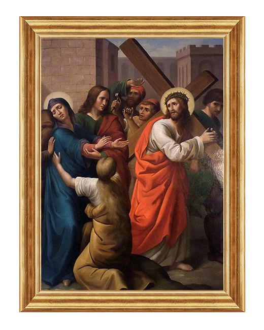 Jezus spotyka Matkę swoją - Stacja IV - Kraków