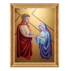 Jezus spotyka matkę swoją - Stacja IV - Salzburg