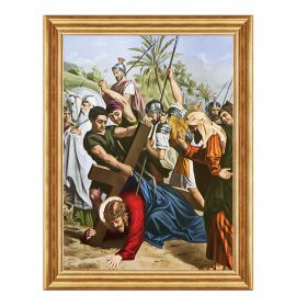 Jezus upada po raz pierwszy - Stacja III - Neapol