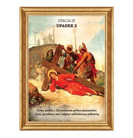 Jezus upada po raz trzeci - Stacja IX - Lubaczów II