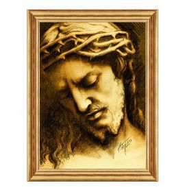 Jezus w koronie cierniowej - Ecce Homo - Zbigniew Kotyłło - 21 - Obraz religijny
