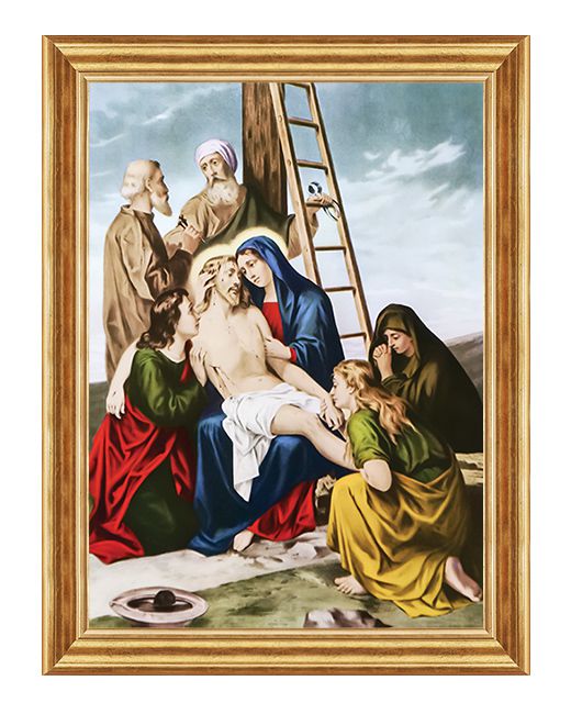 Jezus zdjęty z krzyża - Stacja XIII - Neapol