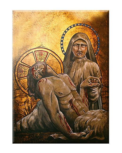 Jezus zdjęty z krzyża - Stacja XIII - Kordoba, Hiszpania
