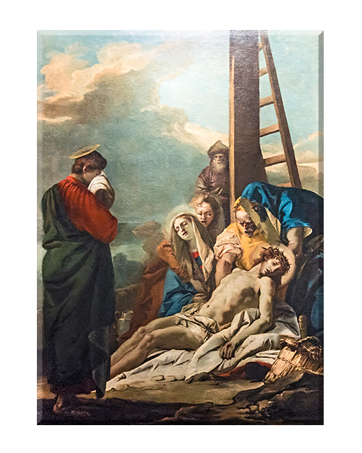 Jezus zdjęty z krzyża - Stacja XIII - Wenecja