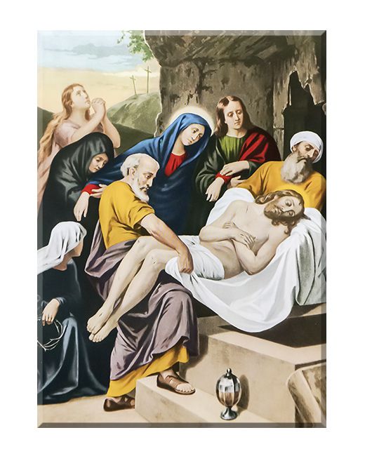 Jezus złożony do grobu - Stacja XIV - Neapol