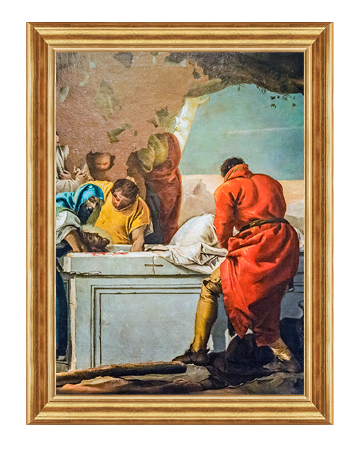 Jezus złożony do grobu - Stacja XIV - Wenecja
