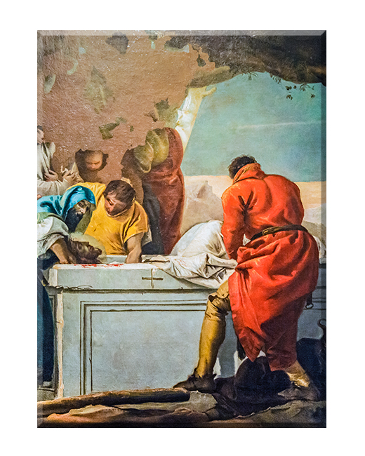 Jezus złożony do grobu - Stacja XIV - Wenecja