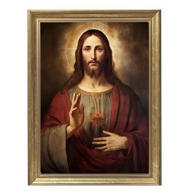 Serce Jezusa - 28 - Obraz religijny