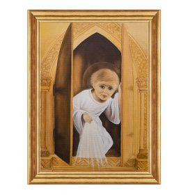 Mały Jezus w Tabernakulum - Obraz religijny
