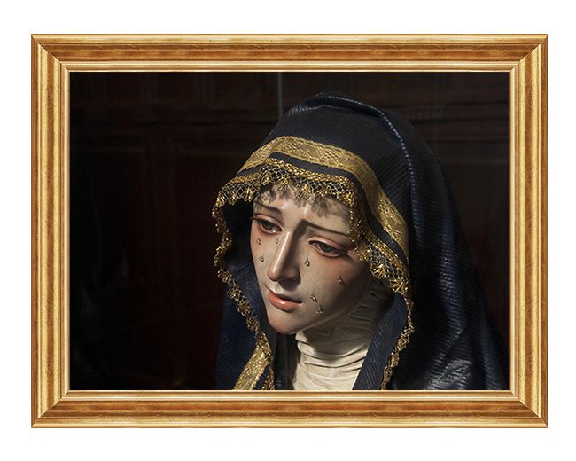 Matka Boza Placzaca - Obraz religijny na plotnie