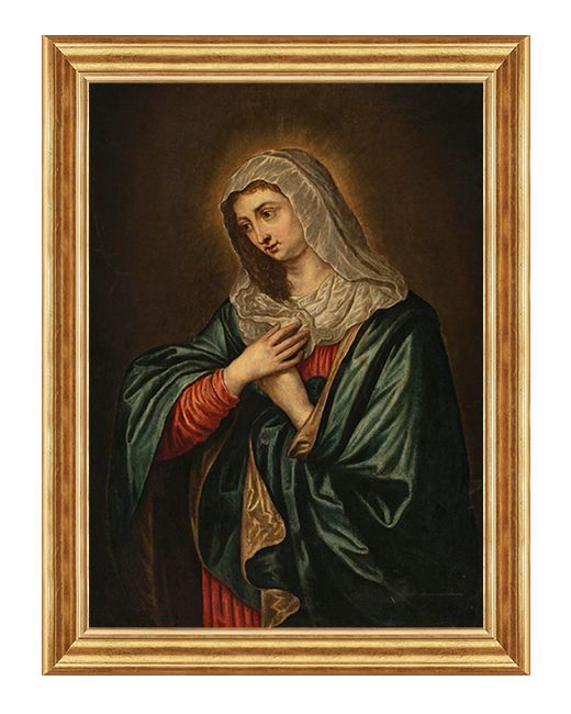 Matka Boza Placzaca - Obraz religijny