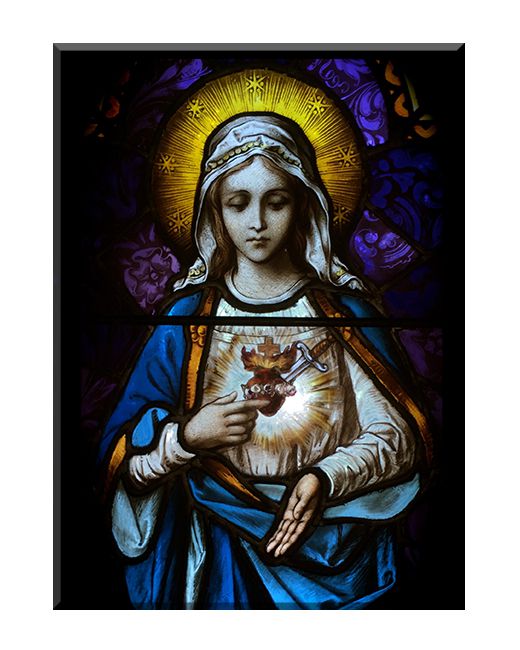 Matka Boża - Serce Maryi - 05 - Obraz religijny