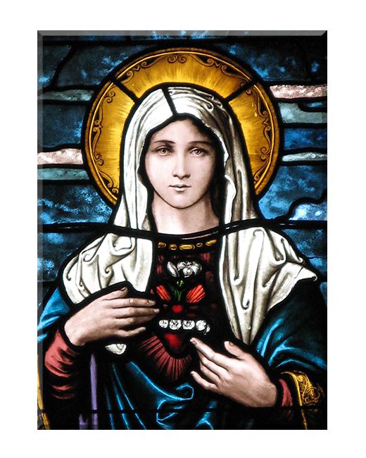 Matka Boża - Serce Maryi - 09 - Obraz religijny