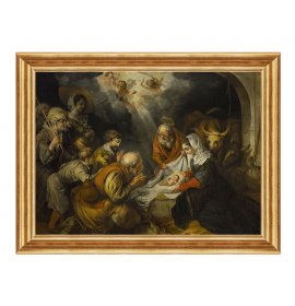 Narodziny Pana Jezusa - Pokłon Pasterzy - 15 - Obraz religijny