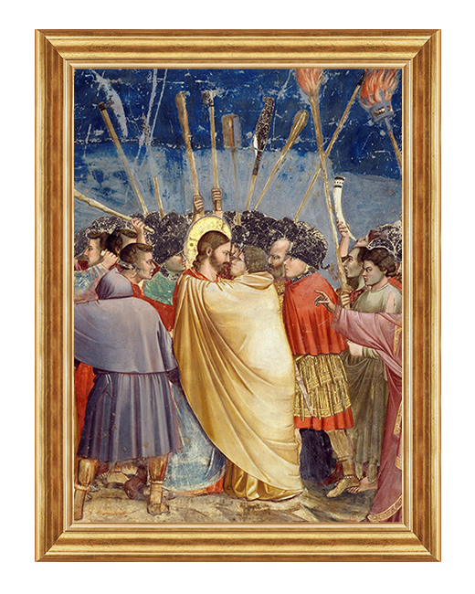 Pocalunek Judasza - Giotto - Obraz religijny