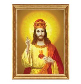 Pan Jezus Król - 02 - Obraz religijny 