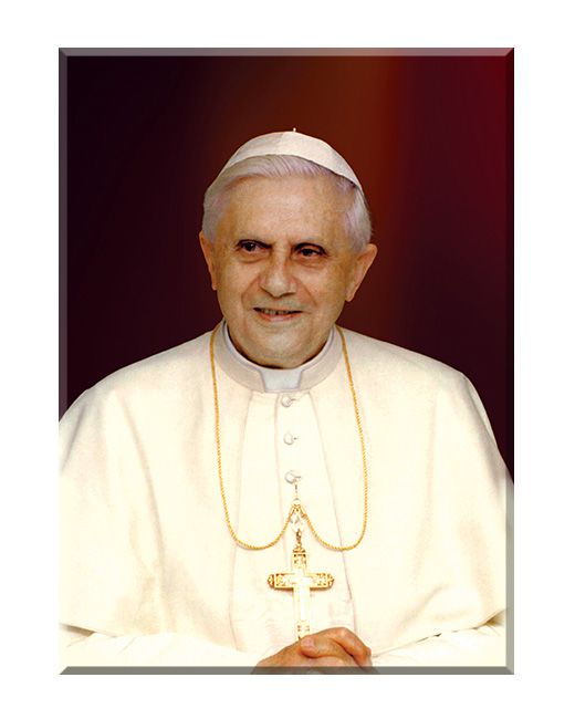 Papież Benedykt XVI - 01 - Obraz religijny