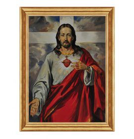 Serce Jezusa - 11 - Obraz religijny