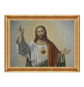 Serce Jezusa - 20 - Obraz religijny