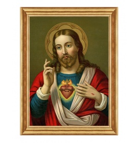 Serce Jezusa - 21 - Obraz religijny