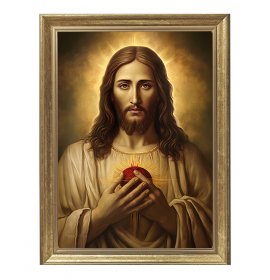 Serce Jezusa - 29 - Obraz religijny