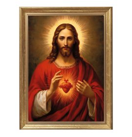 Serce Jezusa - 30 - Obraz religijny