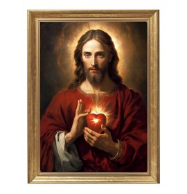 Serce Jezusa - 32 - Obraz religijny