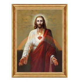 Serce Jezusa - Alwernia - 01 - Obraz religijny