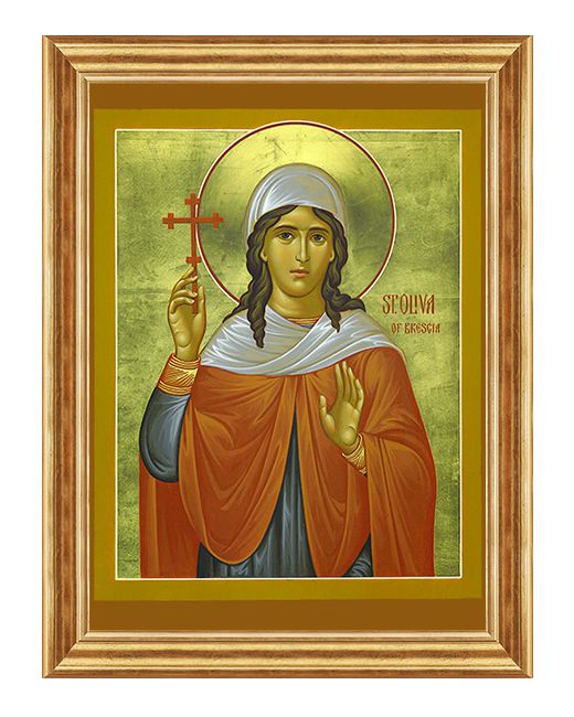 Święta Oliwia z Brescii - 01 - Obraz religijny