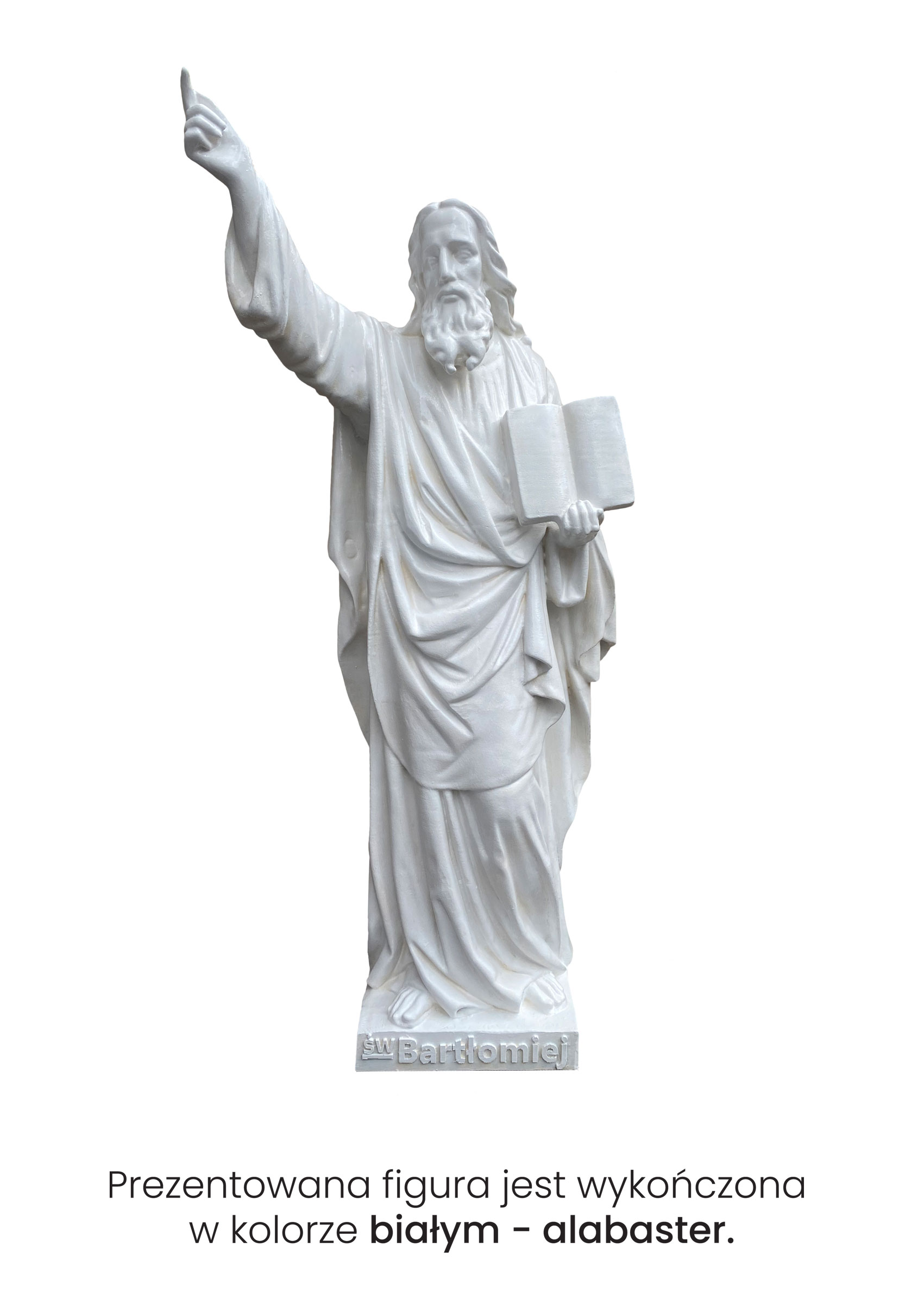Święty Bartłomiej Apostoł - Figura religijna - 100 cm - A2