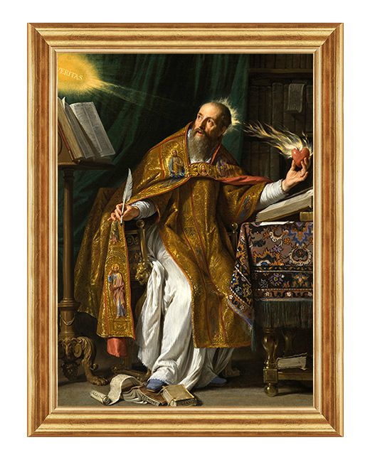 Święty Augustyn z Hippony - Doktor Kościoła - 01 - Obraz religijny